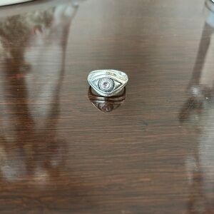 Sterling Silver Eye 👁️ Ring